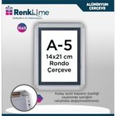 Renklime Opti Çerçeve Alüminyum A5 Rondo