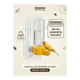 renkmar Sarı Kanarya suluğu 100 ml İSPİNOZ Hint bülbülü muhabbet kafes kuşları suluk