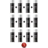 Replax Ral 3000 Ateş Kırmızı 12x400 ml Sprey Boya
