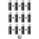 Replax Ral 8802 Gümüş 12x400 ml Sprey Boya