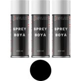 Replax Ral 9005 Mat Siyah 3x400 ml Sprey Boya