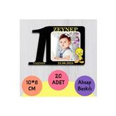 Resimli Ahşap Magnet 20 Adet