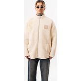 Respire Erkek ABSTD Zip Oversize Teddy Ceket Ekru