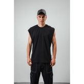 Respire Erkek Basic Tank Top Atlet Siyah - M