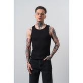 Respire Erkek Tank Top Atlet Siyah