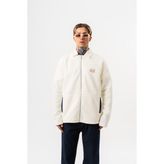 Respire Erkek Zip Oversize Polar Ceket Ekru - M