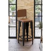 Retodesign Lotus Bar Sandalyesi 9010 Siyah