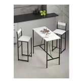 Retodesign RETODESİGN BEYAZ GOOD BAR MASA TAKIMI 1651B