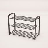 Retohome Metal 3 Katli Ayakkabilik Ve Çok Amaçli Raf 2320 Siyah