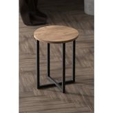 Retohome Yuvarlak Tabure 1686 Siyah