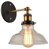 Retro Bal Camlı Aplik Eskitme 22 cm 313
