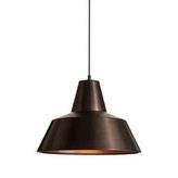 Retro Metal Sarkıt Avize Rustik Tekli Sarkıt Kahve İçi Beyaz Cafe Mutfak Aydınlatma 22 Cm
