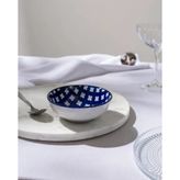 Reve Bleu Raye Kase - Mavi/Beyaz - 12 cm