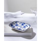 Reve Bleu Seren Tabak - 17 cm - Mavi/Beyaz