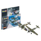 Revell Combat Set Bf109G-10-Spitfire Mk.V 63710 Maket Seti