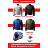 REVERTECH Şehir İçi Kullanıma Uygun Korumalı Yazlık Motosiklet Montu + HEDİYE AXXIS DRAKEN S BOMBS B7 KASK 🎁 9711346512