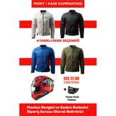 REVERTECH Şehir İçi Kullanıma Uygun Korumalı Yazlık Motosiklet Montu + HEDİYE AXXIS DRAKEN S JOLLY CS KASK 🎁 3XL 9711346632