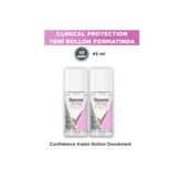 Rexona Clinical Protection Confidence Kadın Roll On 45 ml x2