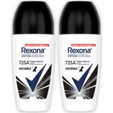 Rexona Invisible 2x50 ml Üstün Koruma Kadın Deodorant Roll On