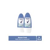 Rexona Shower Fresh 2x50 ml Kadın Roll-On Deodorant
