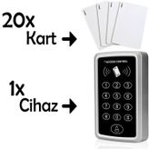 Rfid Göstergeç Şifreli Kapı Kilidi - 20 Adet Proximity Kart