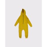 RG Brand Çocuk Unisex Kışlık Kapüşonlu ve Fermuarlı Tulum - 3 - 4 Yaş - Hardal