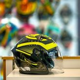 Rhkc 528 Çenesiz Vizörlü Yazlık Kask Monkey - Çok Renkli