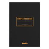 Rhodia Composition Book A5 Çizgili Defter Black 119219C