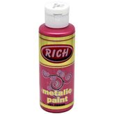 Rich 0761 Pembe 120 cc Metalik Akrilik Boya