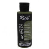 Rich 214 Haki 120 cc Master Acrylic Akrilik Boya