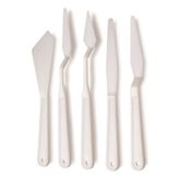 Rich 5 Li Plastik Spatula Set (modelaj Set- Spatül Set)