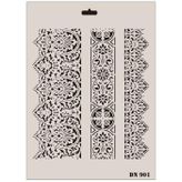 Rich Dantel Seri DN-901 35x25 cm Stencil