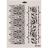 Rich Dantel Seri DN-902 35x25 cm Stencil