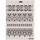 Rich Dantel Seri DN-903 35x25 cm Stencil