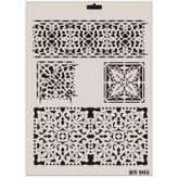 Rich Dantel Seri DN-905 35x25 cm Stencil