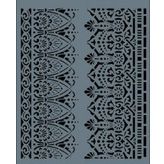Rich Dantel Seri DN-907 35x25 cm Stencil
