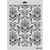 Rich Dantel Seri DN-912 35x25 cm Stencil