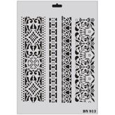 Rich Dantel Seri DN-913 35x25 cm Stencil