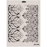 Rich DN-906 Dantel Seri 35x25 cm Stencil