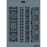 Rich DN-913 Dantel Stencil 25x35 cm Boyama Şablonu