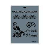 Rich N-108 Yeni Seri XL 35x25 cm Stencil