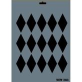 Rich New Seri N 283 35x25 cm Stencil