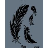 Rich New Seri N-387 35x25 cm Stencil
