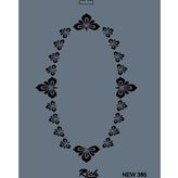 Rich New Seri N-395 35x25 cm Stencil