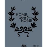 Rich New Seri N-401 35x25 cm Stencil
