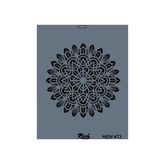 Rich New Seri N-473 35x25 cm Stencil