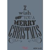 Rich New Seri N-640 35x25 cm Stencil