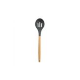 Righton 32 cm Bambu Saplı Silikon Kevgir