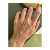 ringbox Gold Zirkon Taşlı Yılan Şahmeran