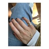 ringbox Güneş Serçe Parmak Yüzüğü